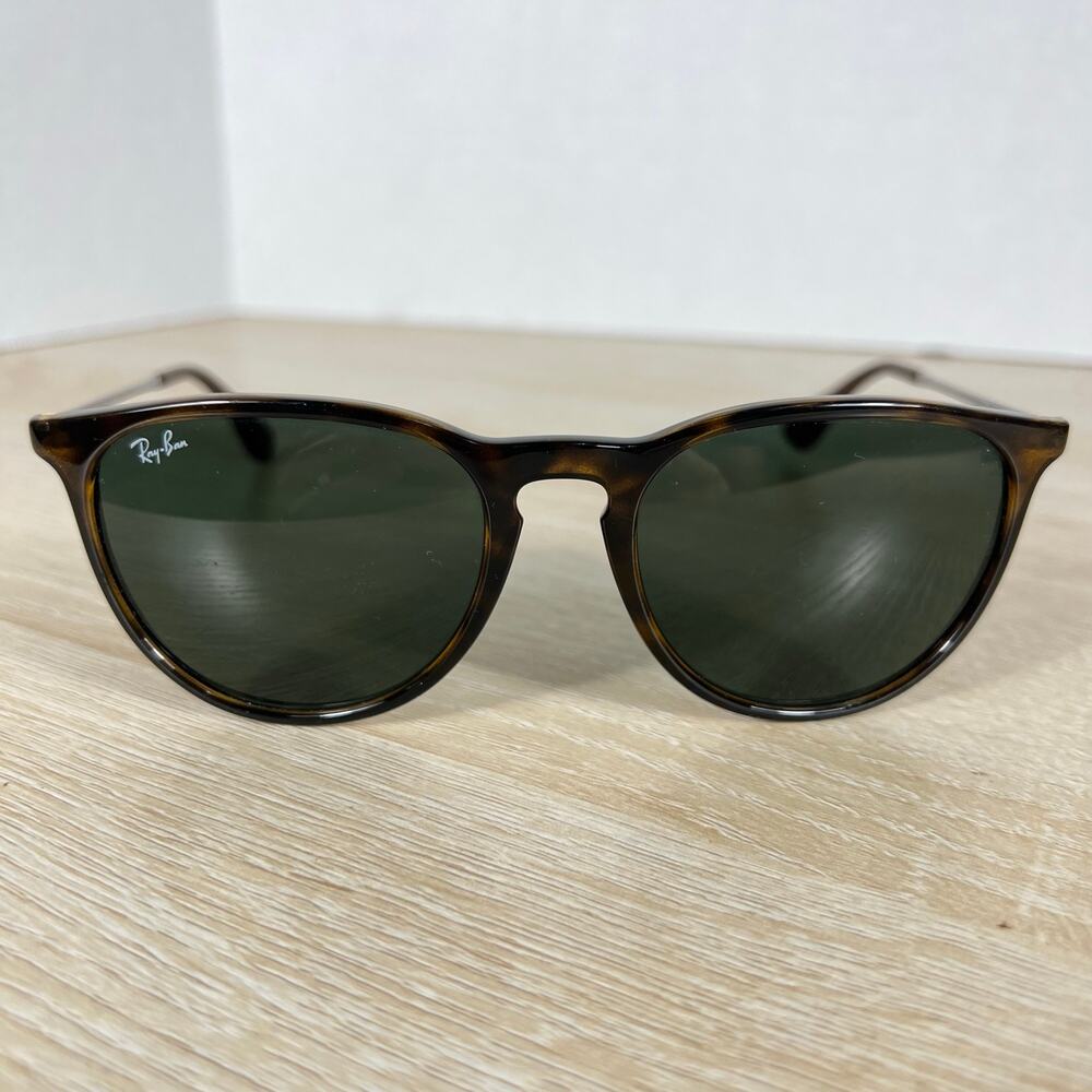 Ray-Ban RB4171 Erika 710/71 Sunglasses Tortoise Shell Italy 54-18-145 - Picture 3 of 14
